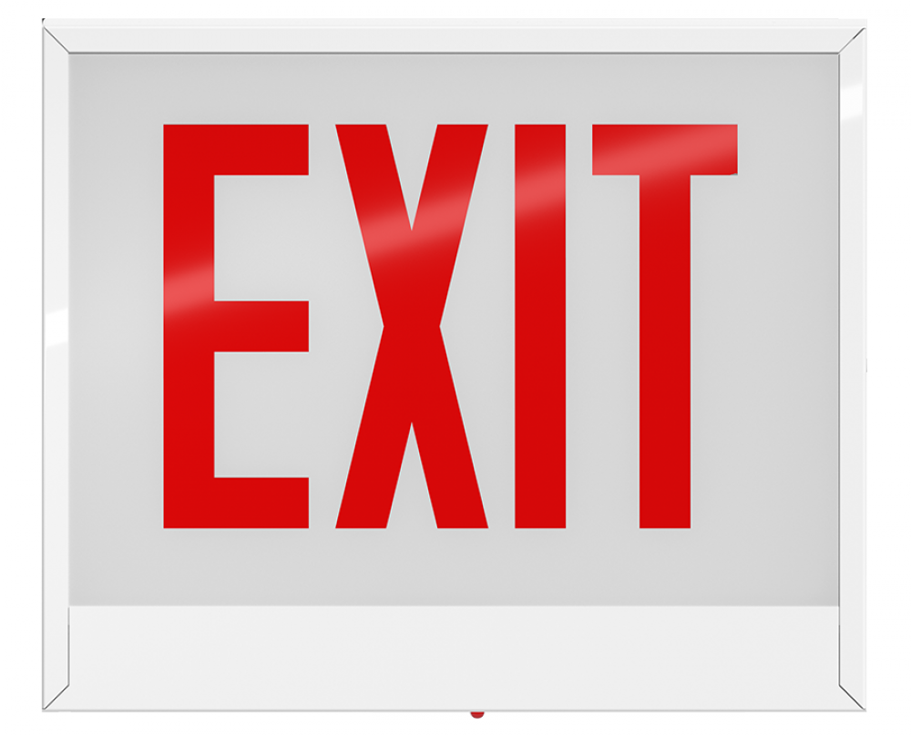 CH EXIT UNV FC EM RED-L WH-H NO-ARW