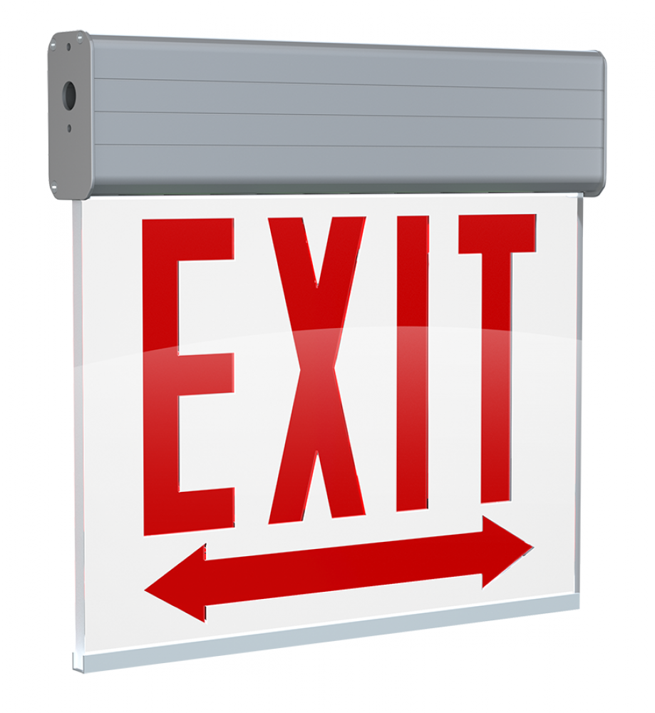 EDG CH EXIT 1FACE EM WH-P AL-H DOUBLEARW