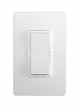 RAB Lighting LCDIMMER/PD/W - LC LC-DIM ROCKER ELV MLV LOADS 450W WH