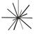 Sirius 56-in Black LED Chandeliers