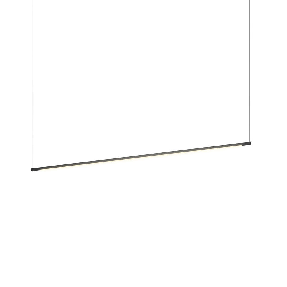 Z-Bar Pendant Linear, Matte Black (48&#34; light bar)