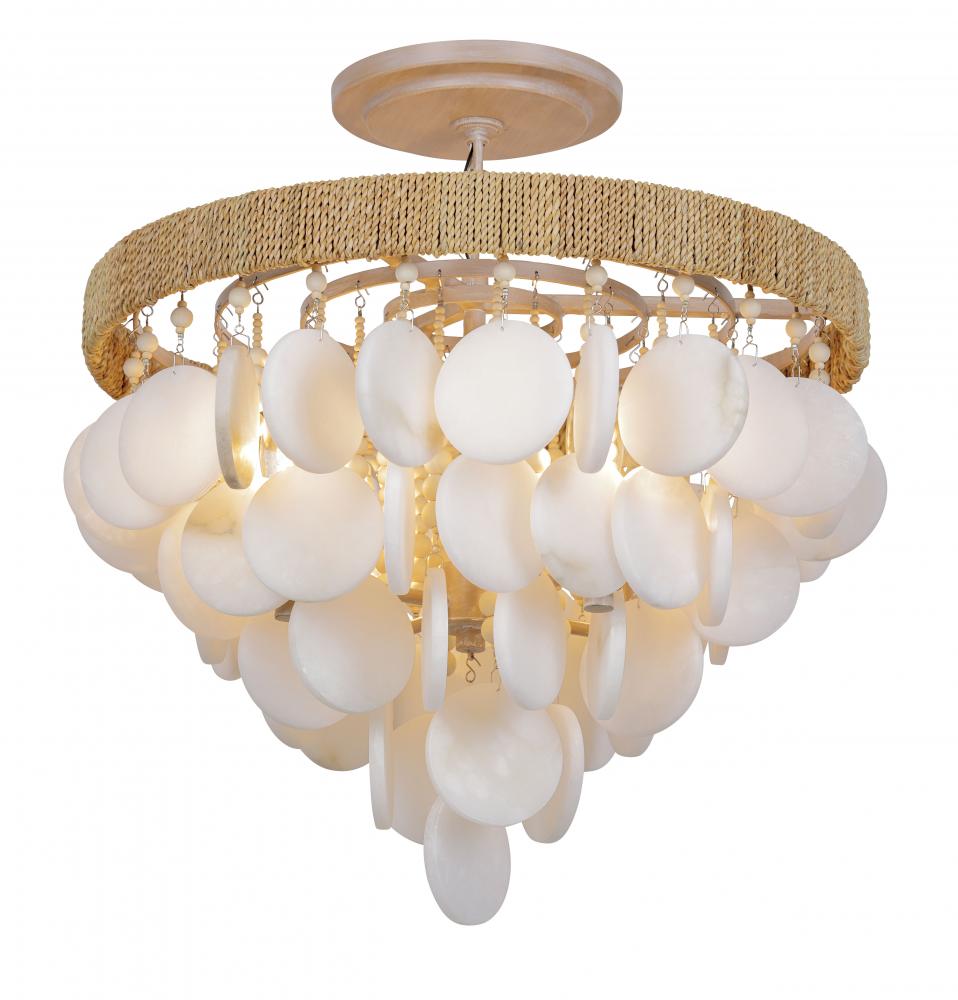 AURELIA&#39;S COVE - 4 LIGHTS SEMI FLUSH