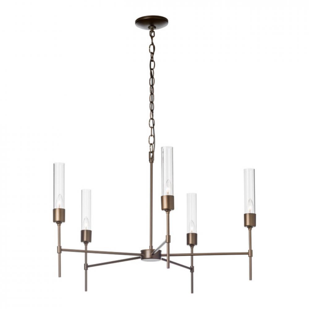 Vela 5 Arm Chandelier