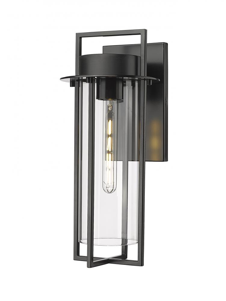 Russell 1-Light Outdoor Wall Sconce Powder Coated Black