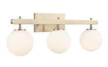 Millennium 215103-MG - Coretta 26&#34; Wide 3-Light Vanity - Modern Gold