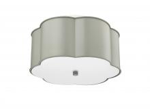 Millennium 21203-CG - 3-Light Flushmount Ceiling Light Cement Gray