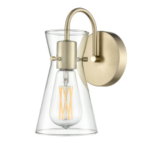 Millennium 21001-MG - Camellia 4.75&#34; Wide 1-Light Vanity - Modern Gold
