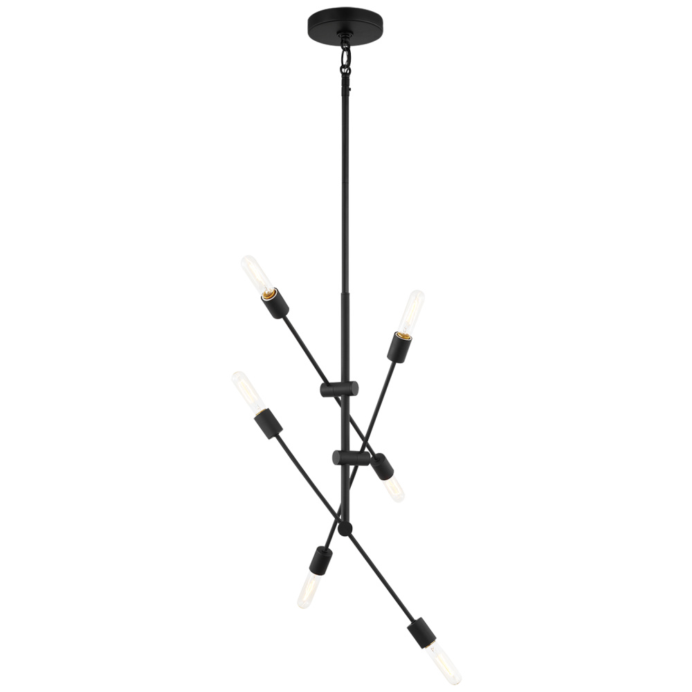Axis Six Light Medium Chandelier