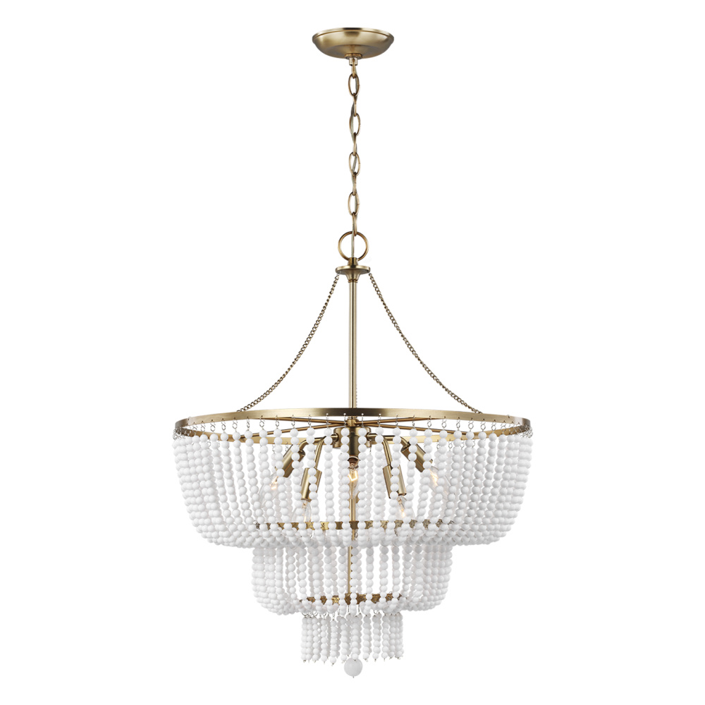 Jackie Six Light Chandelier