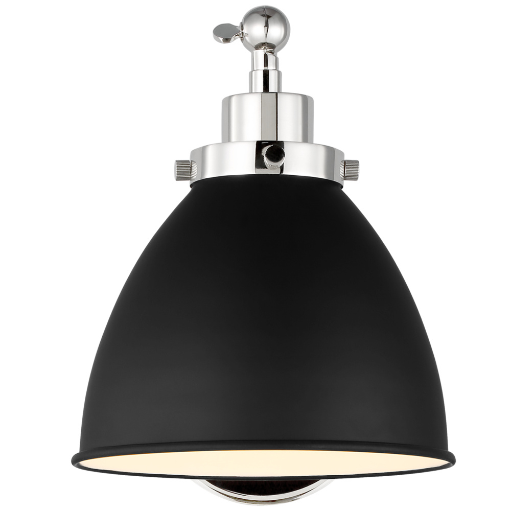 Wellfleet Single Arm Dome Task Sconce