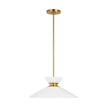 Visual Comfort & Co. Studio Collection EP1231MWTBBS - Heath Wide Pendant