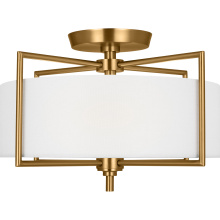 Visual Comfort & Co. Studio Collection CF1122BBS - Perno Medium Semi-Flush Mount