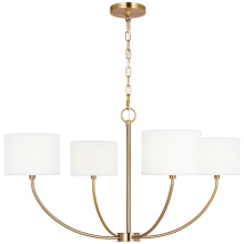 Visual Comfort & Co. Studio Collection KSC1034BBS - Sawyer Small Chandelier