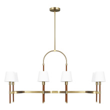 Visual Comfort & Co. Studio Collection LC1028TWB - Katie Linear Chandelier