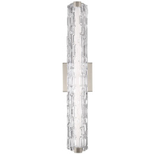 Visual Comfort & Co. Studio Collection WB1869SN-L1 - Cutler 24&#34; Staggered Glass LED Vanity