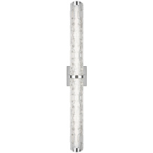 Visual Comfort & Co. Studio Collection WB1879CH-L1 - Cutler 36&#34; Staggered Glass LED Vanity