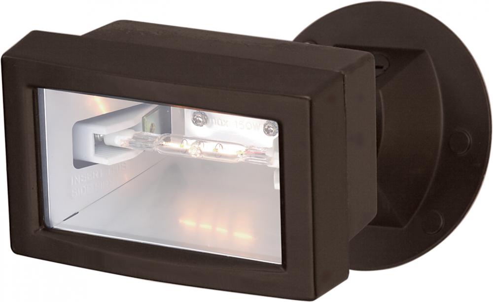 1 Light - 5&#34; - Flood Light; Exterior - Mini Halogen