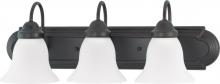 Nuvo 62/1025 - 3 Light - Ballerina LED 24&#34; Vanity Wall Fixture - Mahogany Bronze Finish - Frosted Glass - Lamps