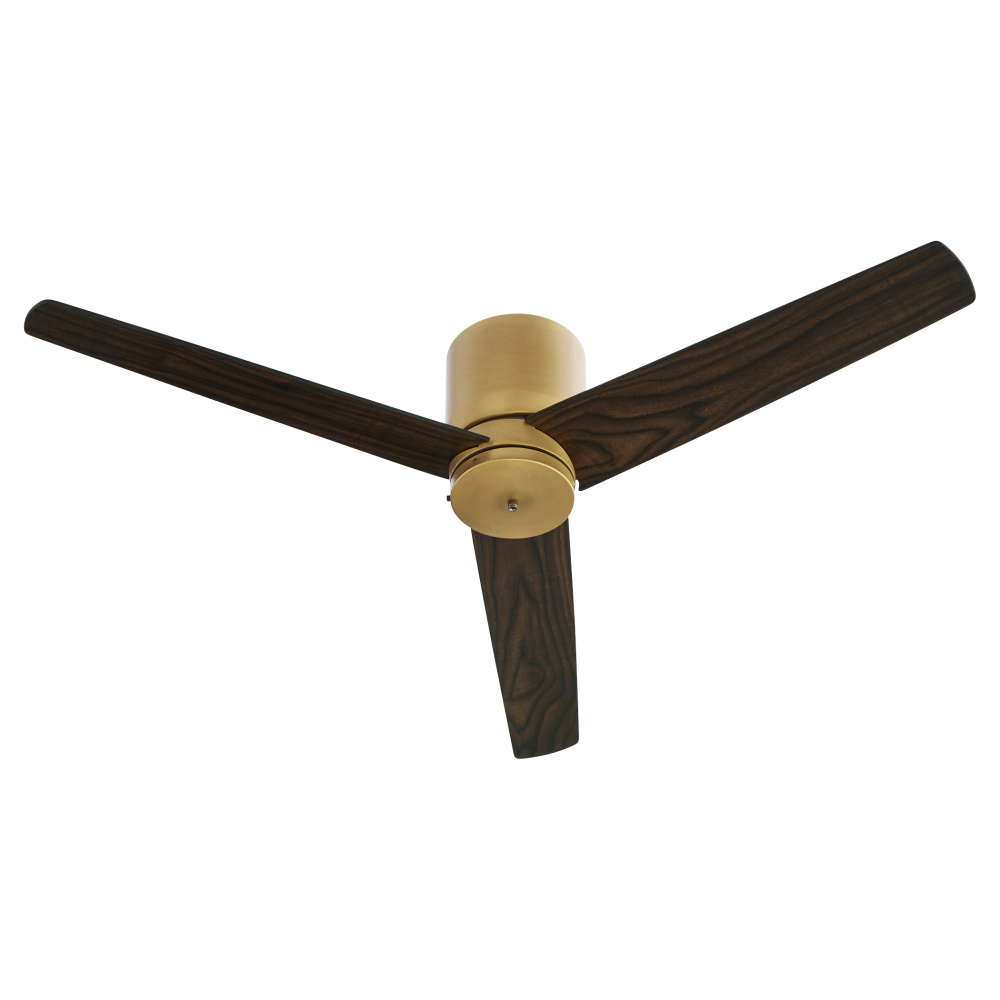 BANZAI 52&#34; 3 BLADE HUGGER - BRUSHED BRASS
