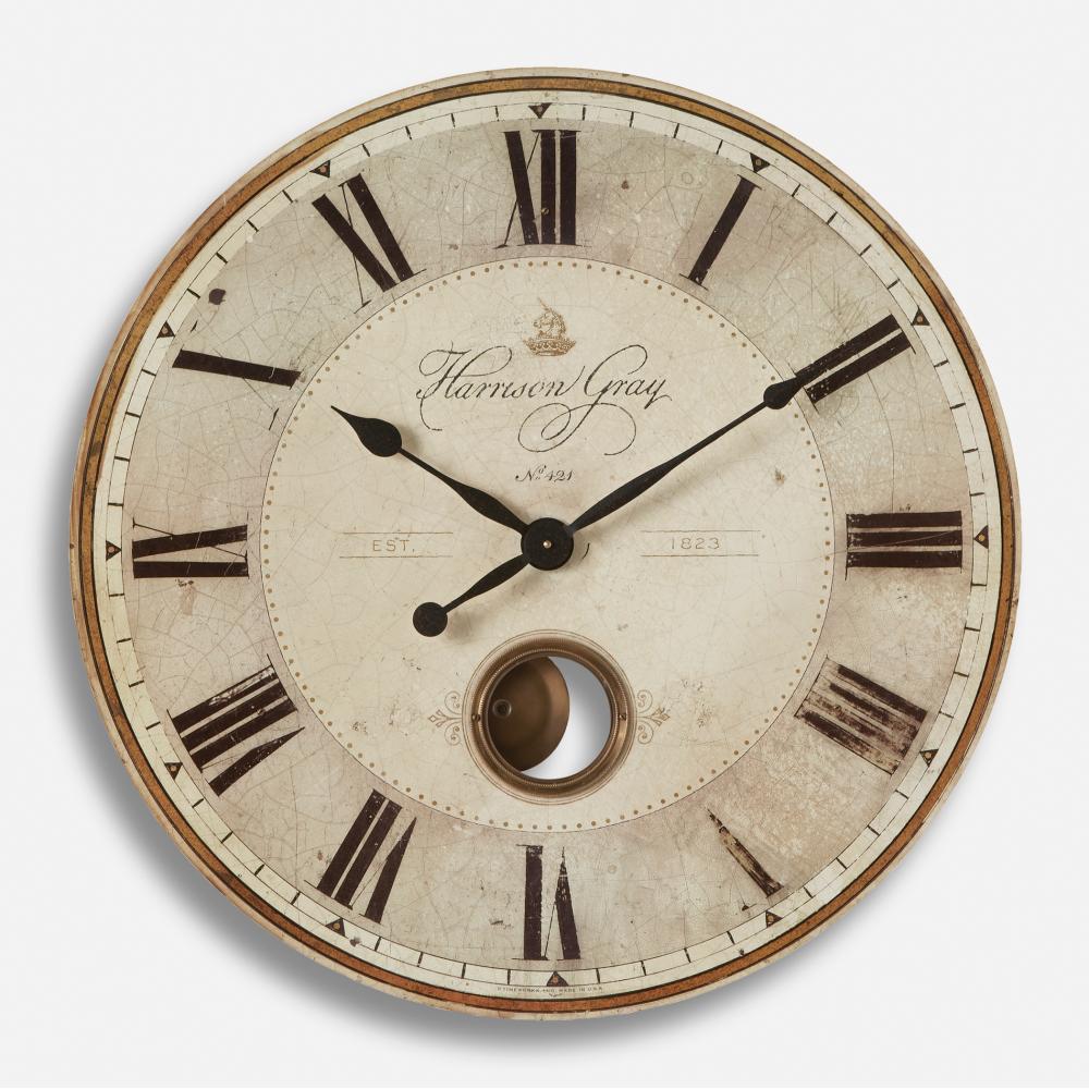 Uttermost Harrison Gray 23&#34; Clock