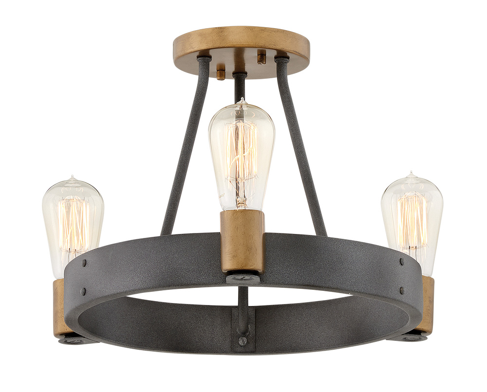 Medium Semi-Flush Mount