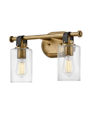 Hinkley 52882HB - Small Two Light Vanity
