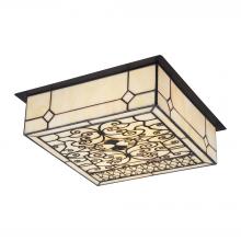 ELK Home 70007-2 - Adamson 2 Light Flush Mount In Matte Black