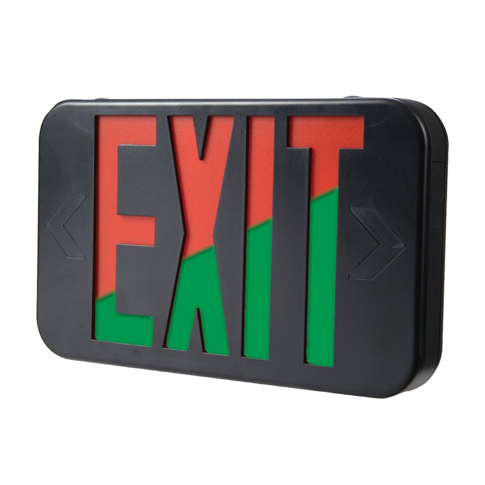 ALL PRO EXIT RED GRN AC ONLY BK