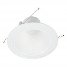 Cooper Lighting Solutions RLD6069301EWHR - 6" RL DEEP BAFF, 600LM, 930, WH TRM, R