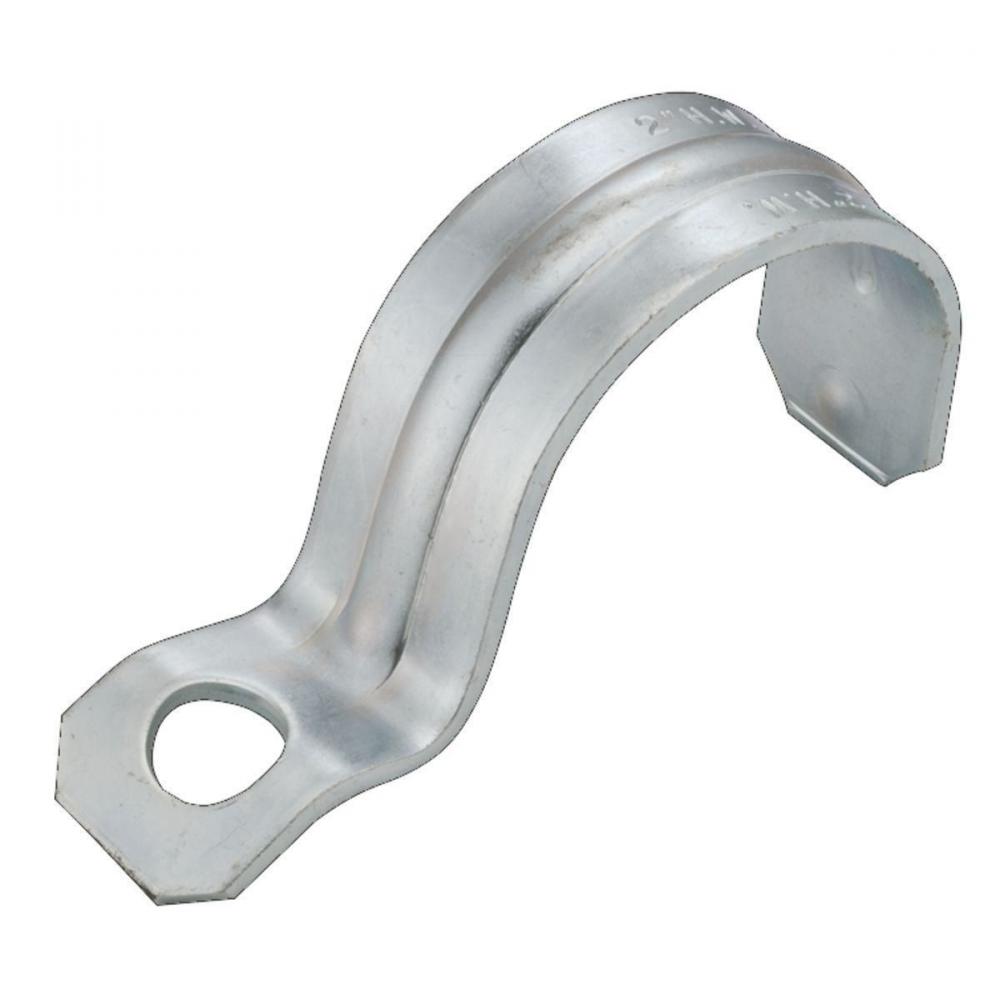 STRAP RGD/IMC 1-HOLE 2 IN STEEL