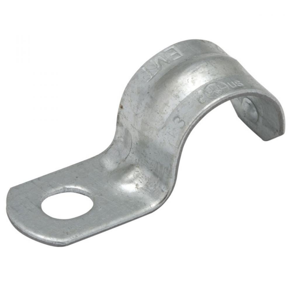 STRAP EMT 1-HOLE 3/4 IN STEEL