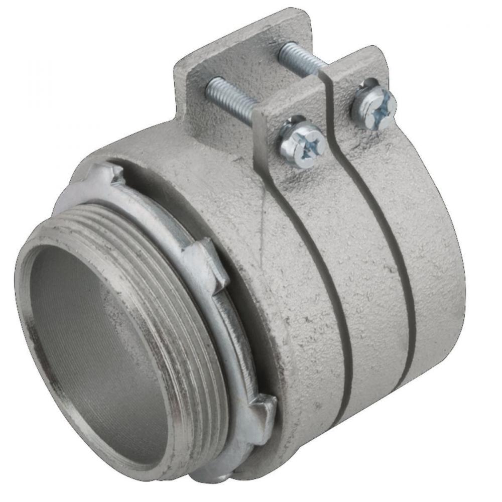 CONNECTOR FLEX AC/MC 2-1/2 IN MALL IRON