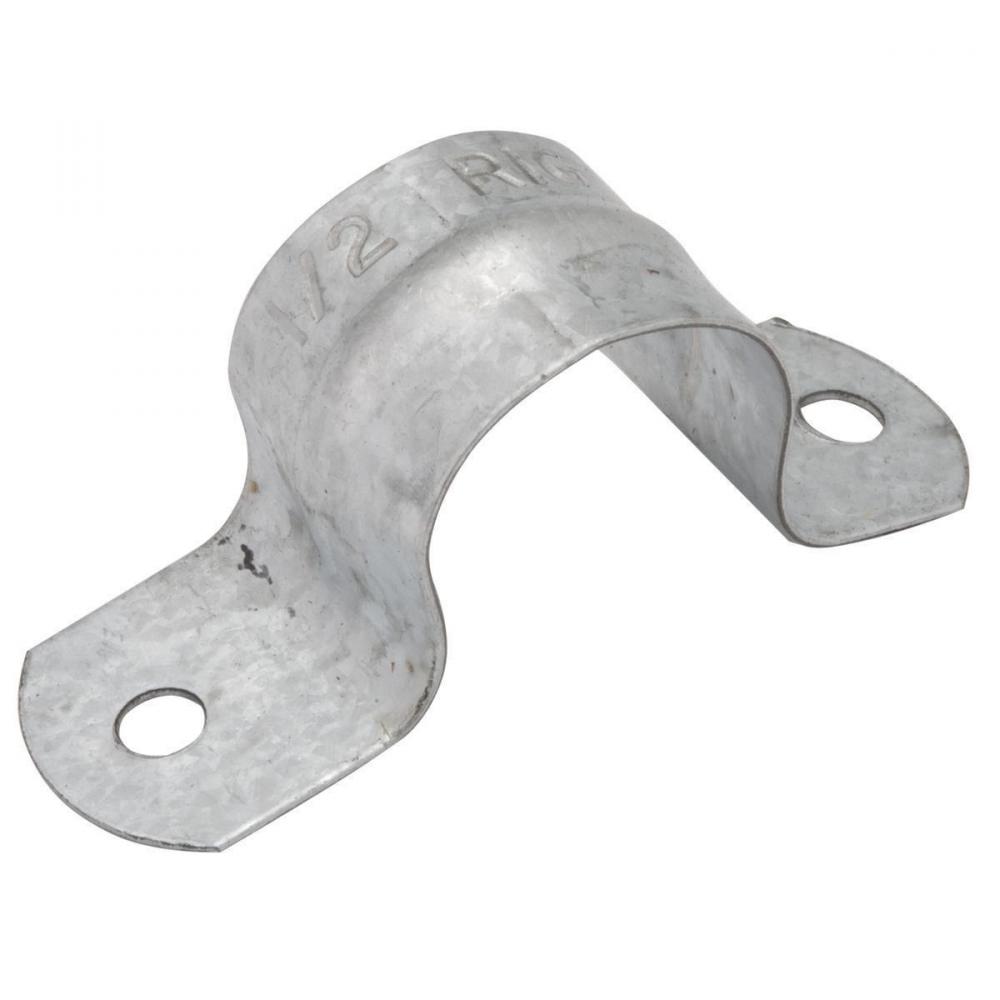 STRAP RGD/IMC/FLEX 2-HOLE 1/2 IN STEEL