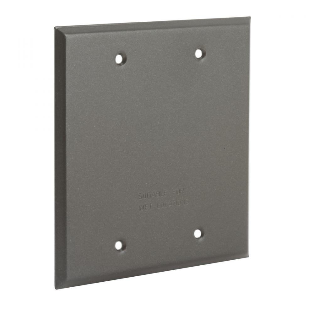 2G WEATHERPROOF COVER BLANK - BRONZE