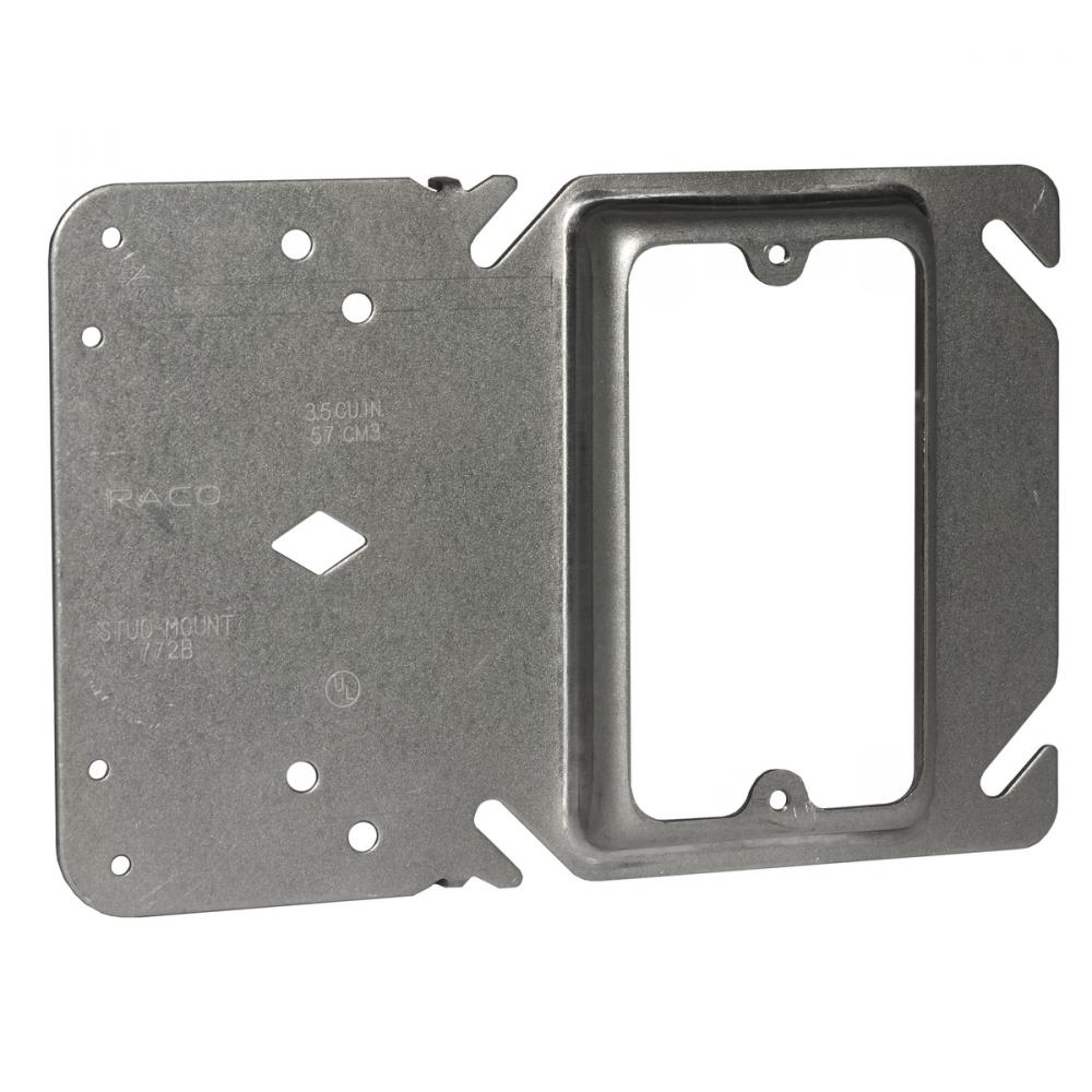 4SQ STUD-MOUNT RING 1G - RAISED 1/2