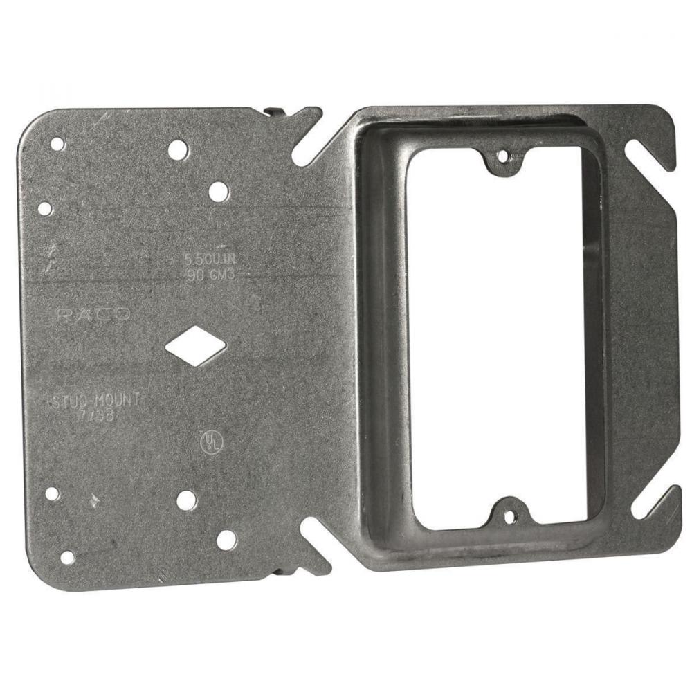4SQ STUD-MOUNT RING 1G - RAISED 3/4