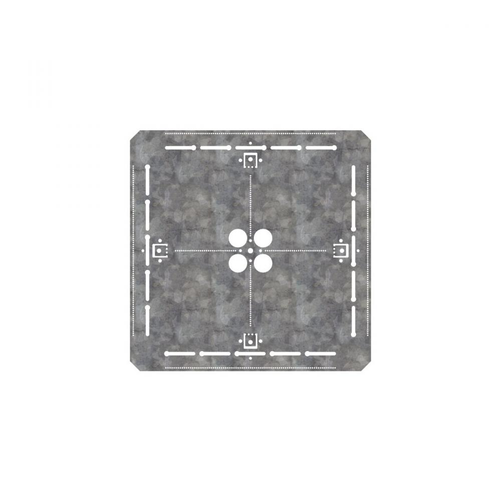 FLAT BOX/CONDUIT SUPPORT PLATE - 18 IN