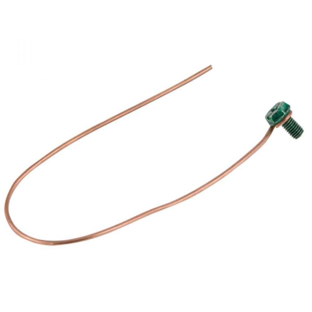 14AWG SOLID PIGTAIL 8 INCH - BARE