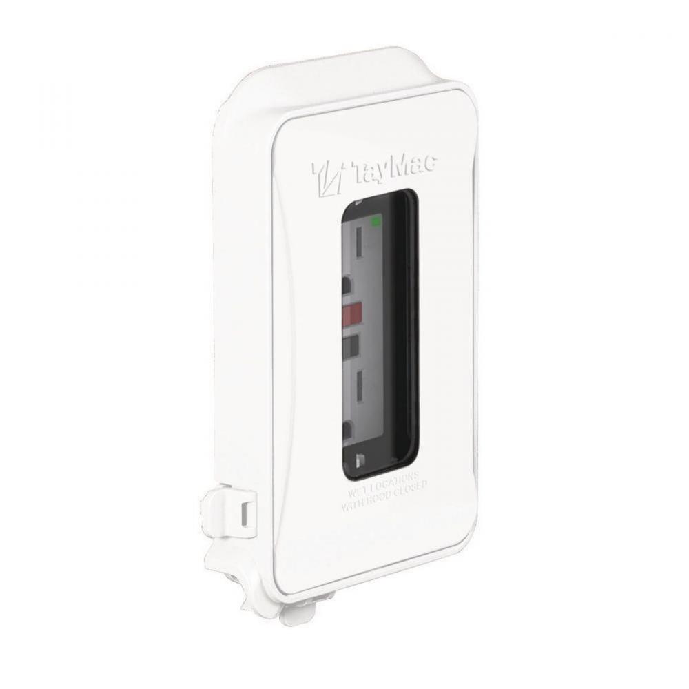 1G WP EXPANDABLE IN-USE COVER WHITE