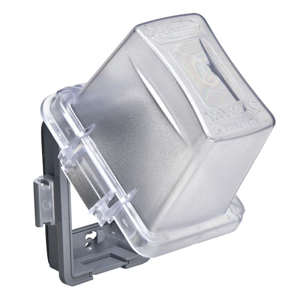 1G WP EXT DTY 16IN1 WIU CVR 4-3/4 DP CLR