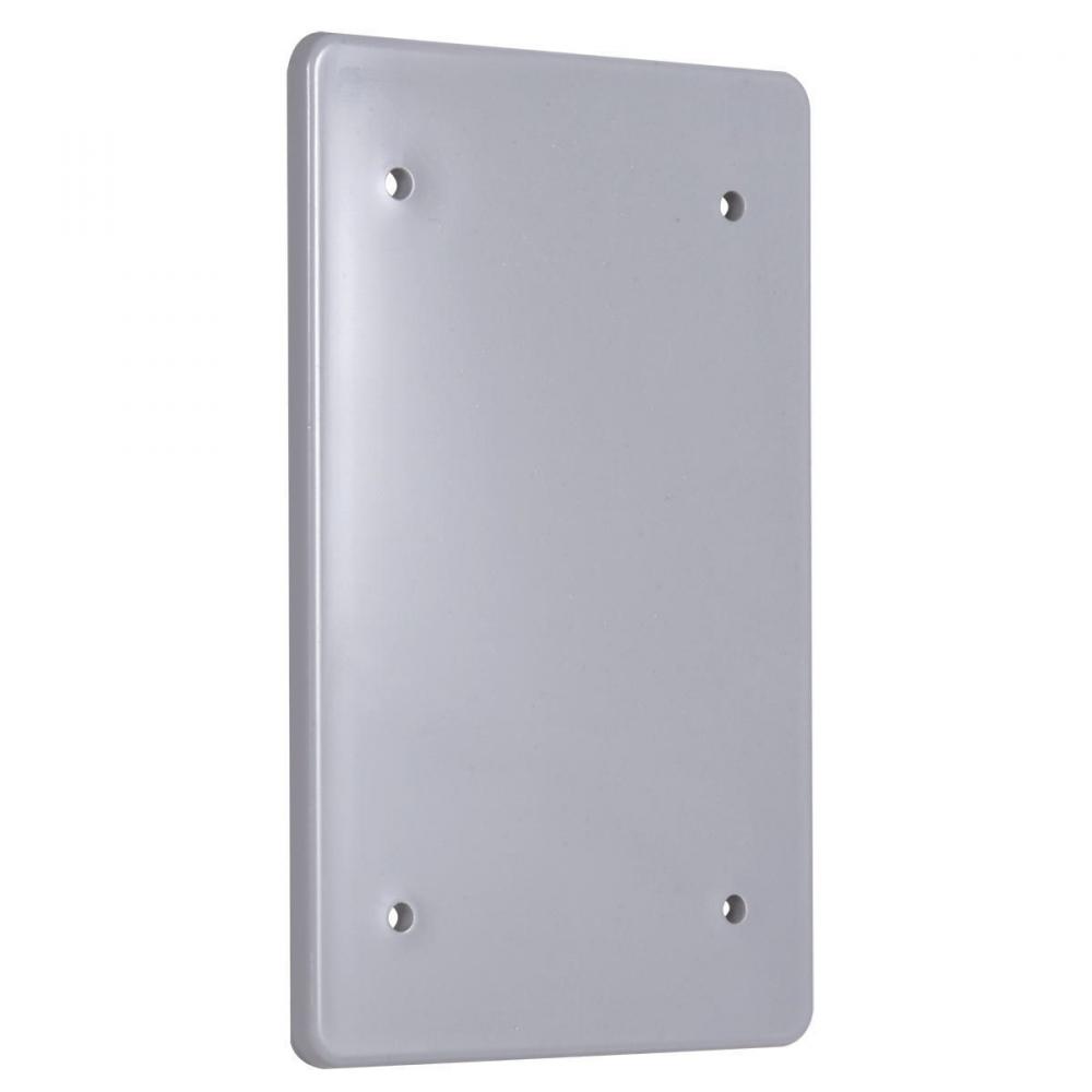 1G VERT/HORZ WP COVER BLANK NM GRY
