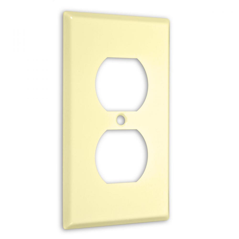 1G STANDARD DUPLEX IVORY SMOOTH