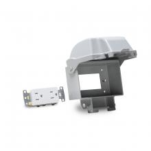 Raco-Taymac-Bell, a Hubbell affiliate MD5802-0 - 1G HORIZ MET WIU CVR /WRTR DPLX COMBO GR
