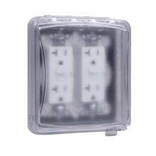 Raco-Taymac-Bell, a Hubbell affiliate MM1410C - 2G WP 55IN1 FLAT FLIP COVER CLEAR