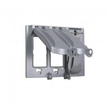 Raco-Taymac-Bell, a Hubbell affiliate MX3050S - 3G HORZ/VERT 125IN1 FLIP COVER GRAY
