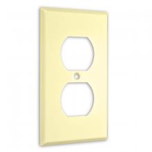 Raco-Taymac-Bell, a Hubbell affiliate WI-D - 1G STANDARD DUPLEX IVORY SMOOTH