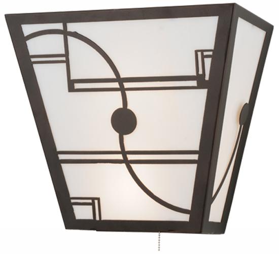 16&#34;W Revival Deco Wall Sconce