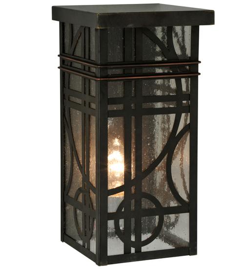 6&#34;W Revival Deco Wall Sconce