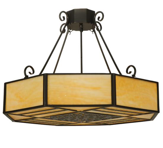 32.25&#34;W Lakeside Semi-Flushmount