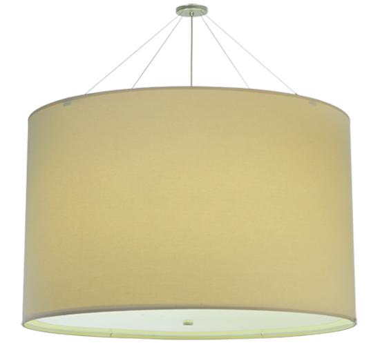 48&#34;W Cilindro Natural Textrene Pendant